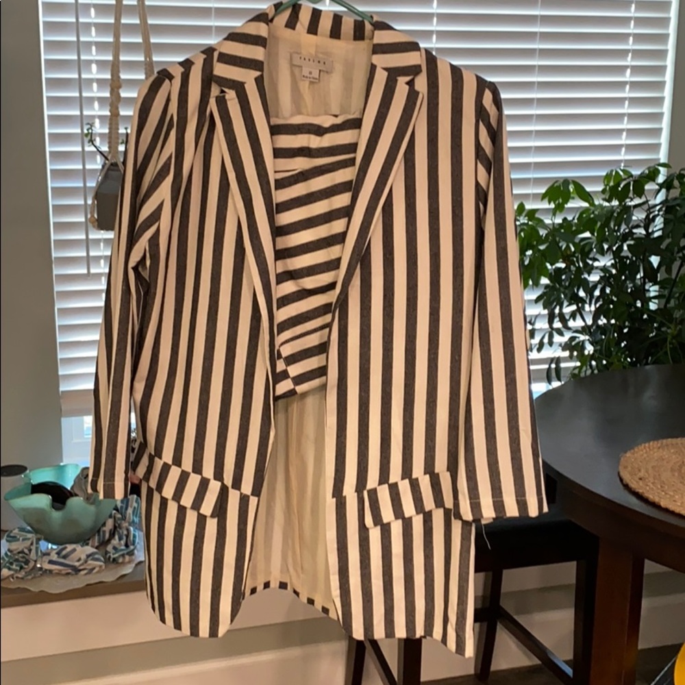 Blazer and shorts
